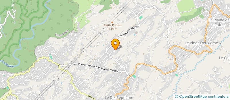 localisation de l'entreprise BATIMAKAZ  LE TAMPON