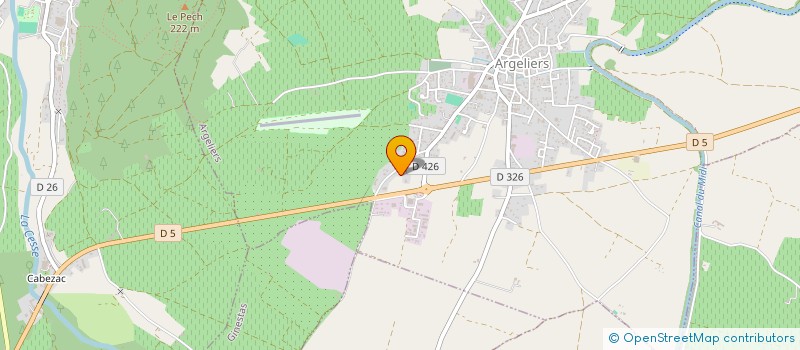 localisation de l'entreprise BATIMAN  ARGELIERS