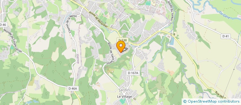 localisation de l'entreprise BATIMANCE à JARDIN