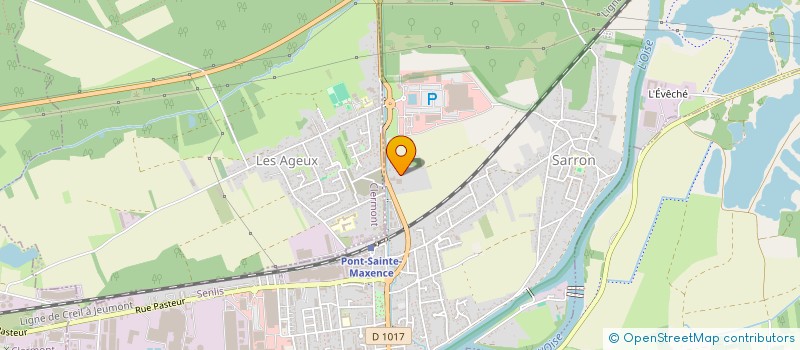 localisation de l'entreprise BATIMAX à PONT-SAINTE-MAXENCE