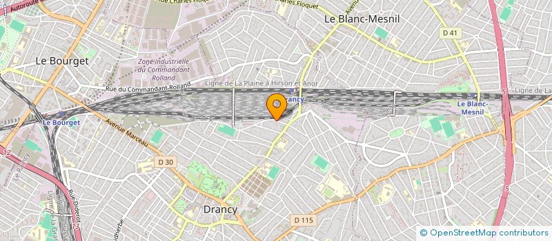 localisation de l'entreprise BATIMAX  DRANCY