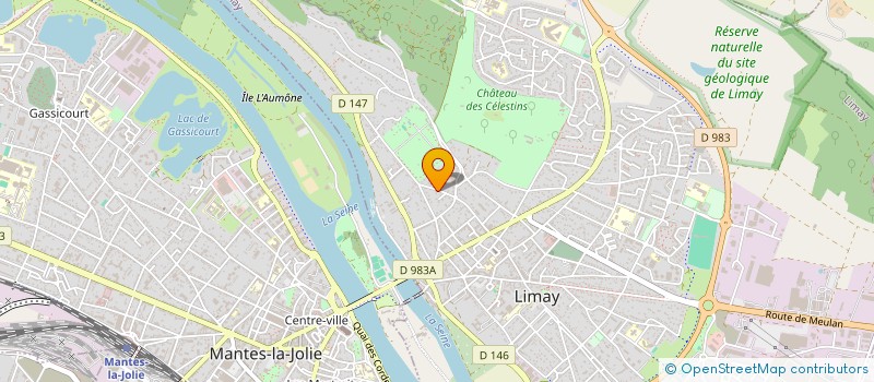 localisation de l'entreprise BATIME à LIMAY
