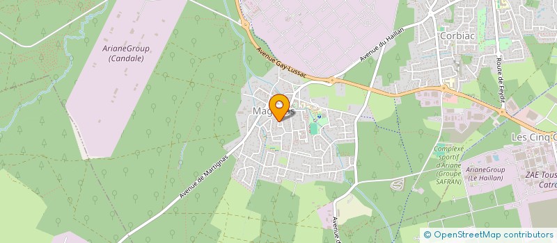 localisation de l'entreprise BATIMED 33  SAINT-MEDARD-EN-JALLES