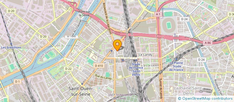 localisation de l'entreprise BATIMED FLUIDES à SAINT DENIS
