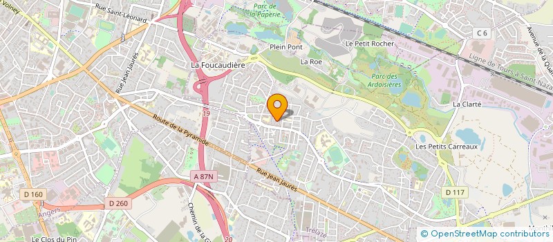 localisation de l'entreprise BATIMEL  SAINT-BARTHELEMY-D ANJOU