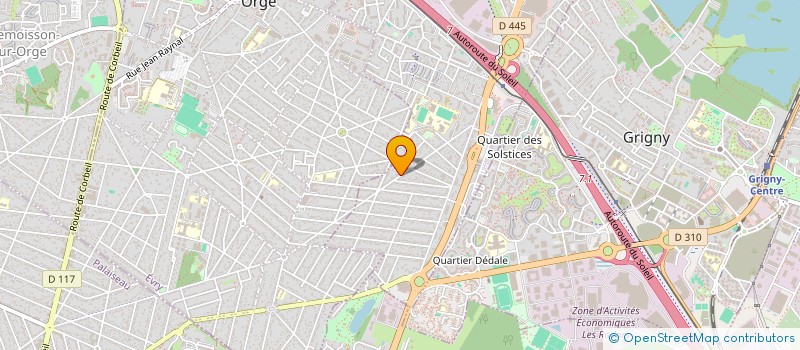 localisation de l'entreprise BATIMENDES ISOLATION à VIRY-CHATILLON