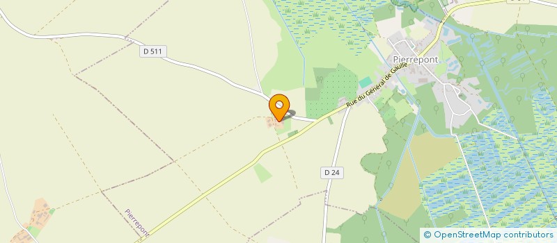 localisation de l'entreprise BATIMENT 2000  PIERREPONT