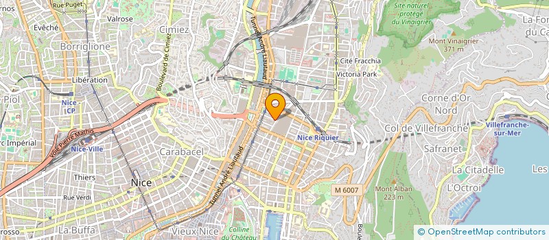 localisation de l'entreprise BATIMENT à NICE