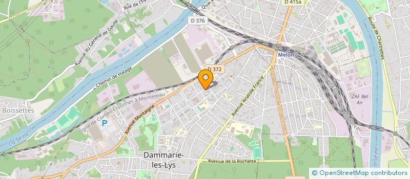 localisation de l'entreprise BATIMENT A.Z.  PANTIN