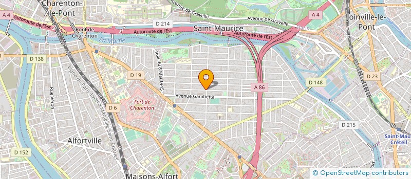 localisation de l'entreprise BATIMENT AHDJOUDJ HAKIM à MAISONS-ALFORT