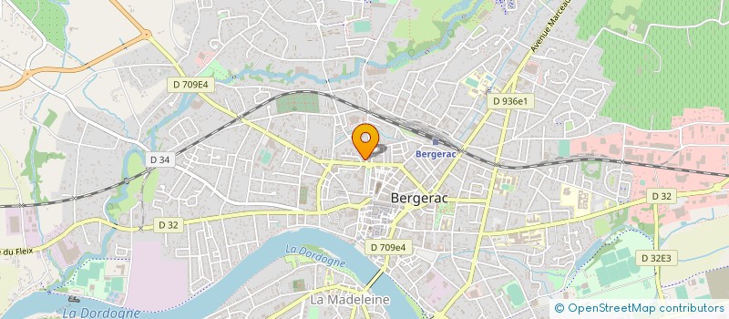 localisation de l'entreprise BATIMENT ARTISANAL TRADI INDIV RENOVATIO à BERGERAC