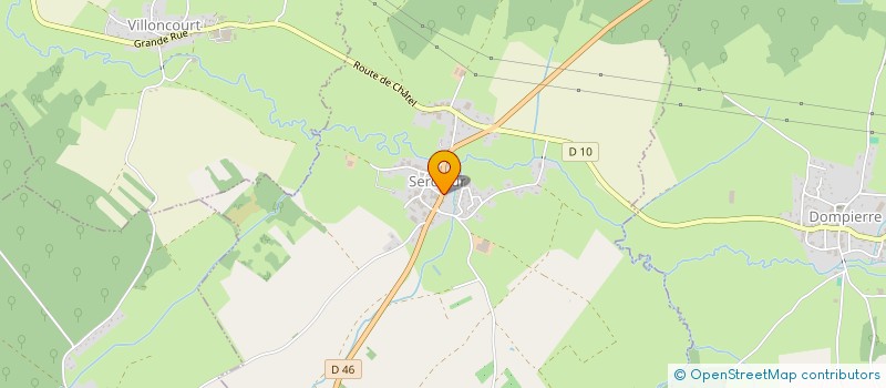 localisation de l'entreprise BATIMENT ASSAINISSEMENT  SERCUR