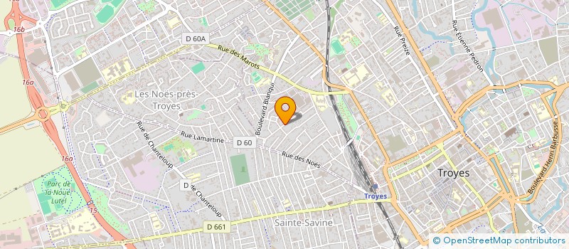 localisation de l'entreprise BATIMENT AUDIFFRED à TROYES