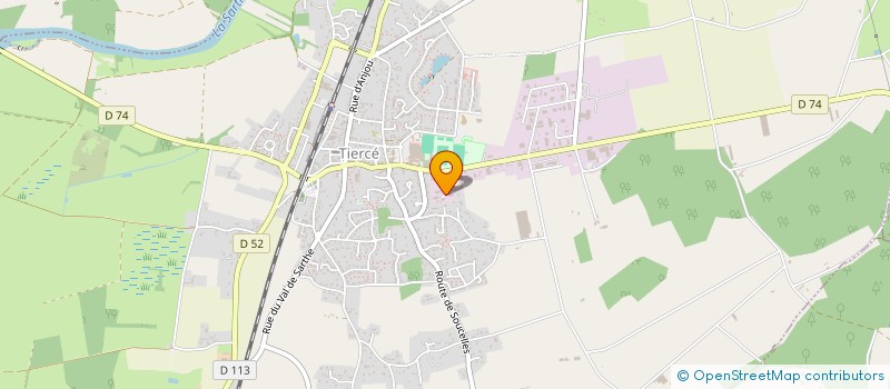 localisation de l'entreprise BATIMENT BAMAKO à TIERCE