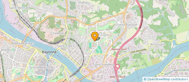 localisation de l'entreprise BATIMENT BASSE CONSOMMATION à BAYONNE