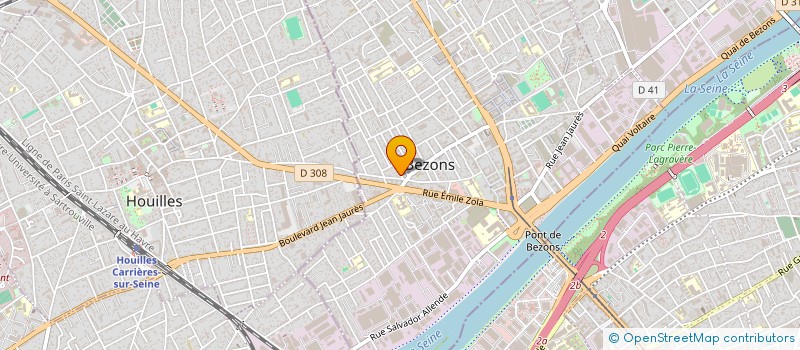 localisation de l'entreprise BATIMENT BEICK à BEZONS