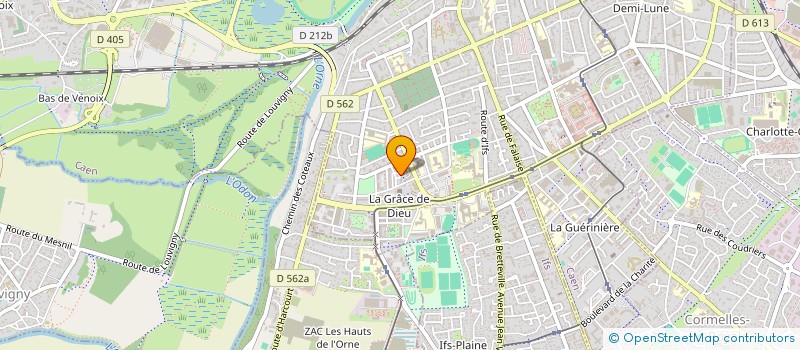 localisation de l'entreprise BATIMENT BORZ à CAEN