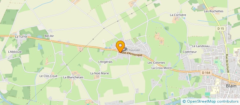 localisation de l'entreprise BATIMENT CARBLAIN  BLAIN