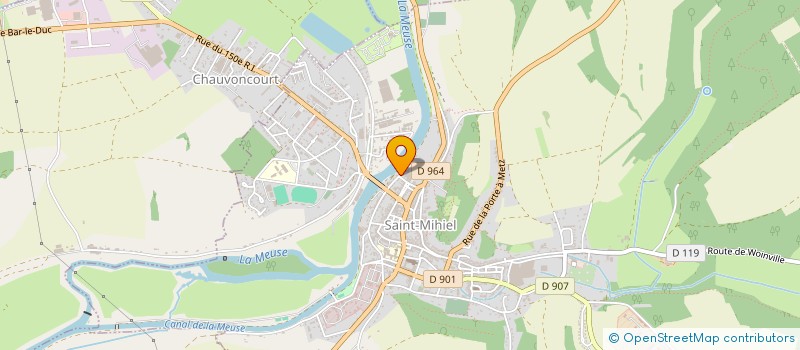 localisation de l'entreprise BATIMENT CARVALHAL à SAMPIGNY