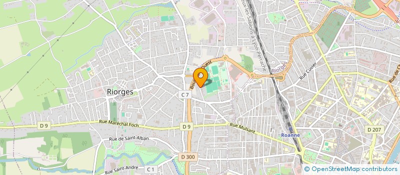 localisation de l'entreprise BATIMENT CHARTRE à RIORGES