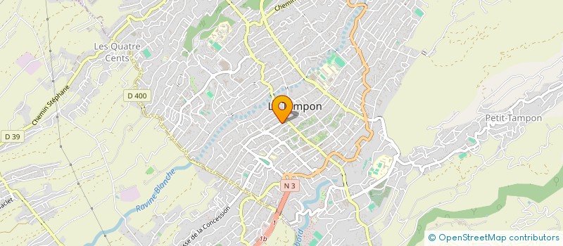 localisation de l'entreprise BATIMENT CHAUDRONNERIE ET TUYAUTERIE à LE TAMPON