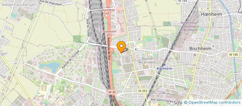 localisation de l'entreprise BATIMENT CONCEPT MULTI TRAVAUX  BISCHHEIM