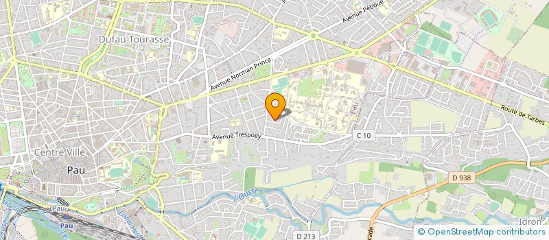 localisation de l'entreprise BATIMENT CONCEPT REALISAT PYRENEENNES à PAU