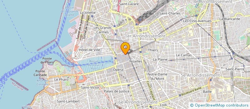 localisation de l'entreprise BATIMENT CONCEPTION RENOVATION MULTI SERVICE à MARSEILLE