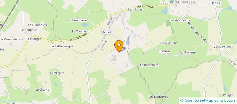 localisation de l'entreprise BATIMENT CONSEIL AGRI à VERRUYES
