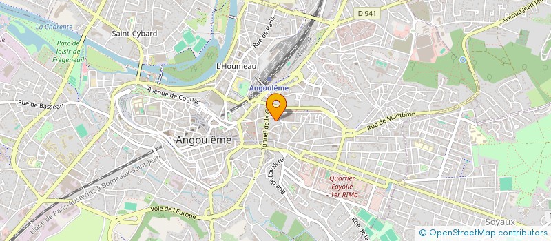 localisation de l'entreprise BATIMENT CONSEIL ASSISTANCE à ANGOULEME