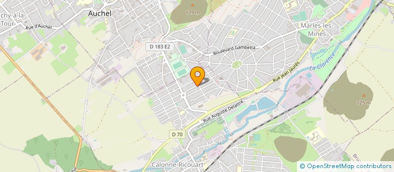 localisation de l'entreprise BATIMENT CONSTRUCTION ET RENOVATION à CALONNE-RICOUART