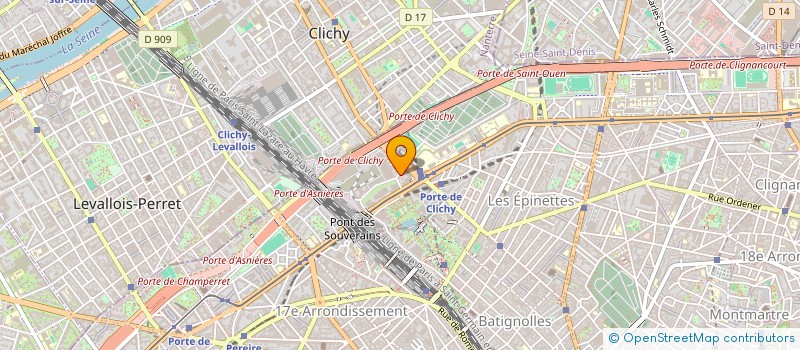 localisation de l'entreprise BATIMENT DE FRANCE  PARIS