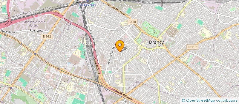 localisation de l'entreprise BATIMENT-DECOR à DRANCY