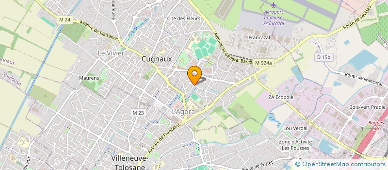 localisation de l'entreprise BATIMENT DOS SANTOS à CUGNAUX
