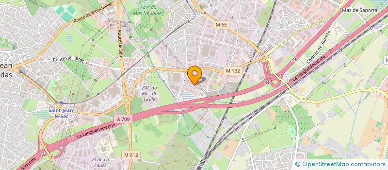 localisation de l'entreprise BATIMENT DU SUD à MONTPELLIER