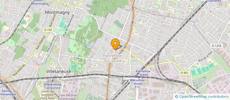 localisation de l'entreprise BATIMENT ECO  SAINT-DENIS