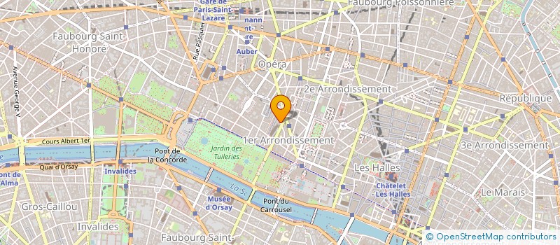 localisation de l'entreprise BATIMENT ELAN à PARIS