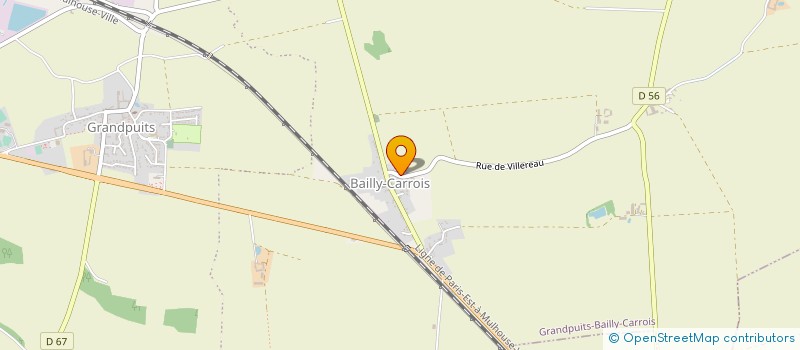 localisation de l'entreprise BATIMENT ET SERVICES ELEC à GRANDPUITS-BAILLY-CARROIS