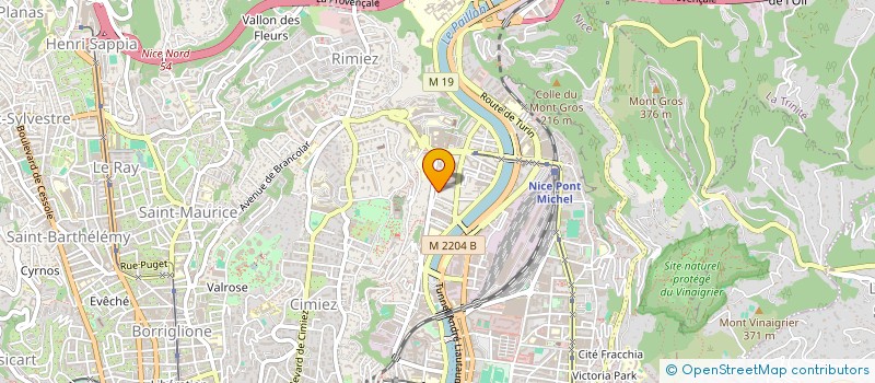 localisation de l'entreprise BATIMENT ETANCHEITE à NICE