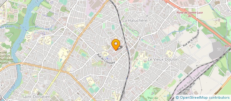 localisation de l'entreprise BATIMENT ETOILE à NANTES