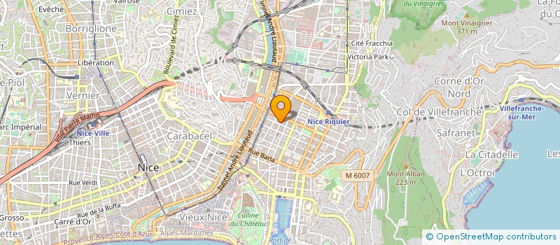 localisation de l'entreprise BATIMENT FORCE à NICE