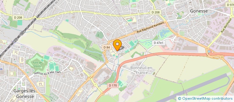 localisation de l'entreprise BATIMENT GENERALE DE FRANCE à ARNOUVILLE