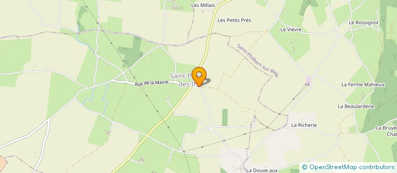 localisation de l'entreprise BATIMENT IMMOBILIER CONSTRUCTION  SAINT-PIERRE-DES-IFS