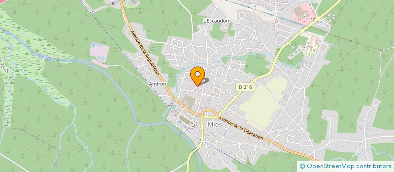 localisation de l'entreprise BATIMENT INDUSTRIE SERVICES à MIOS