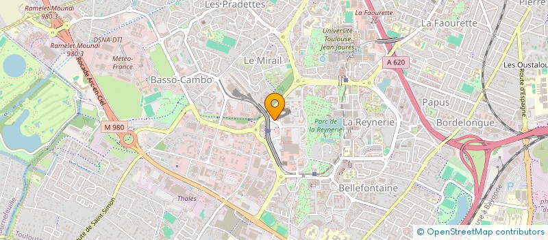 localisation de l'entreprise BATIMENT INSERTION SERVICES ECONOMIE SOLIDAIRE ET SOCIALE à TOULOUSE