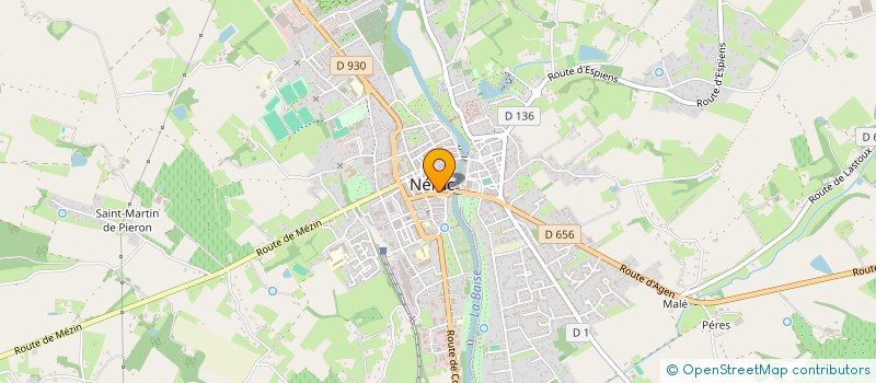 localisation de l'entreprise BATIMENT KLINKOSZ  NERAC