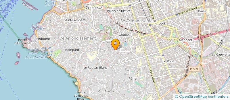 localisation de l'entreprise BATIMENT LIFE à MARSEILLE