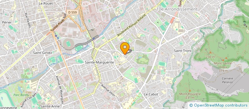 localisation de l'entreprise BATIMENT MAINTENANCE SERVICES à MARSEILLE