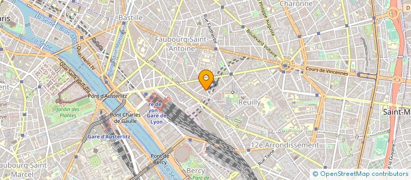 localisation de l'entreprise BATIMENT MDK SARL  PARIS