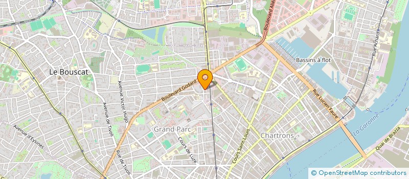 localisation de l'entreprise BATIMENT MDM  BORDEAUX